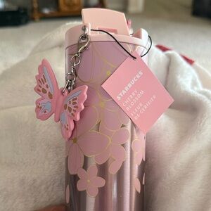 Starbucks Pink Cherry Blossom Tumbler